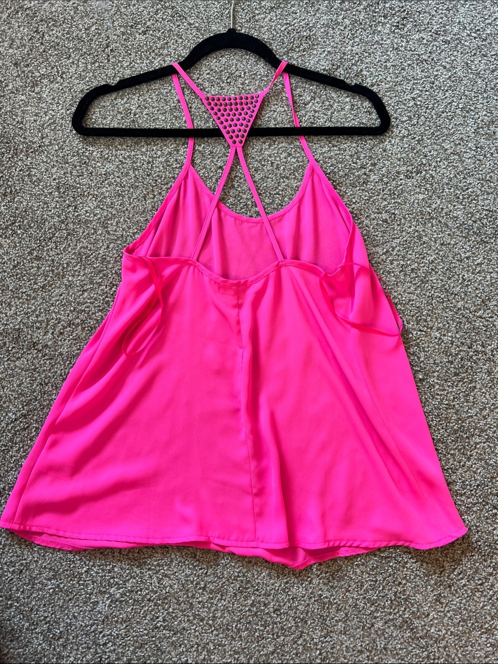 GBG Los Angeles Hot Pink Double-Strap Camisole